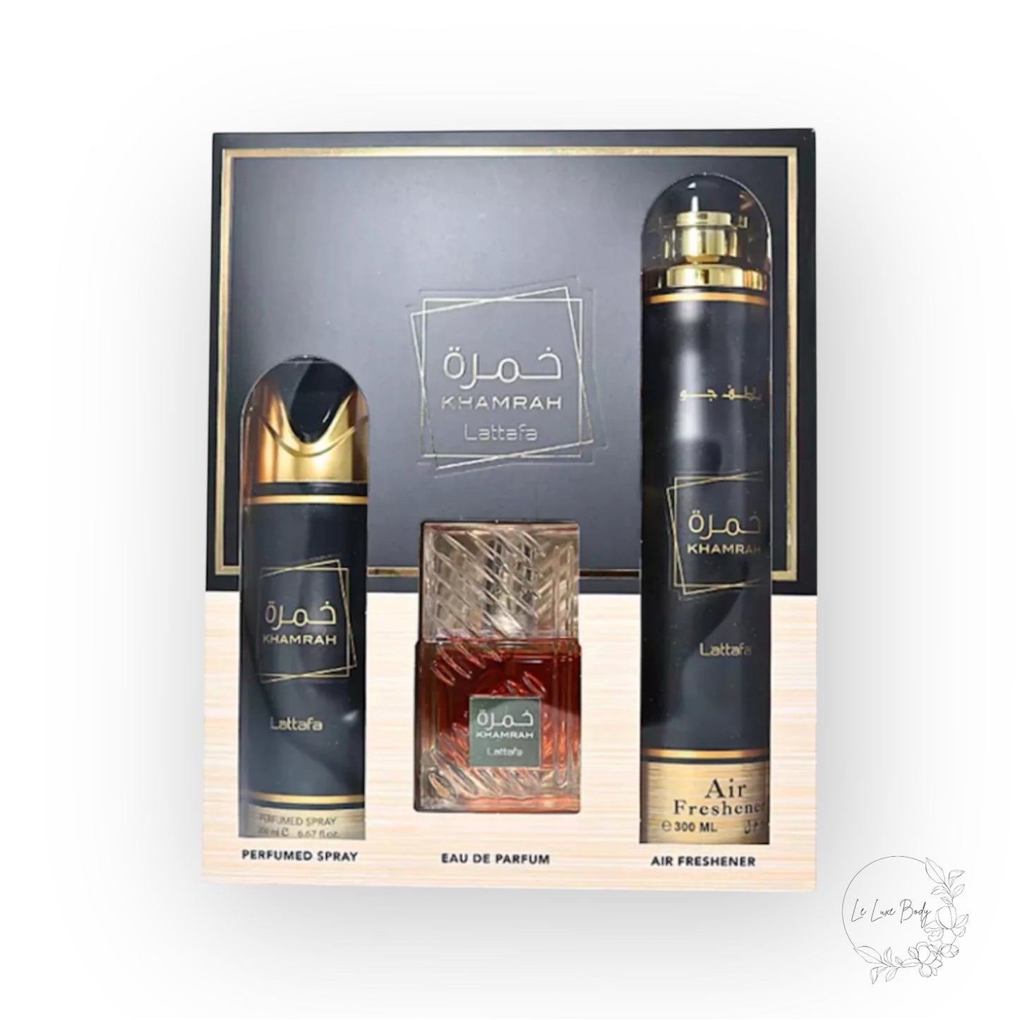 LATTAFA KHAMRAH 3 PCS GIFT SET
